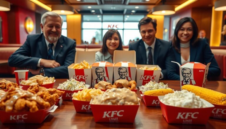 KFC Family Meals Menu