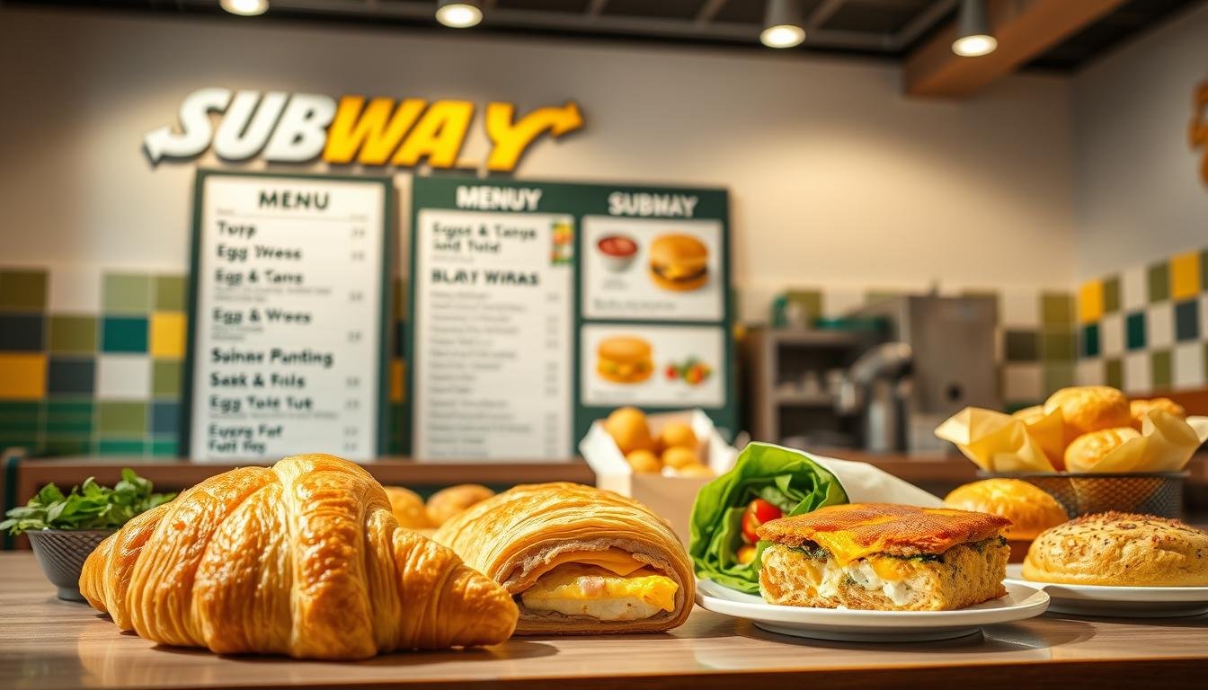 subway breakfast menu