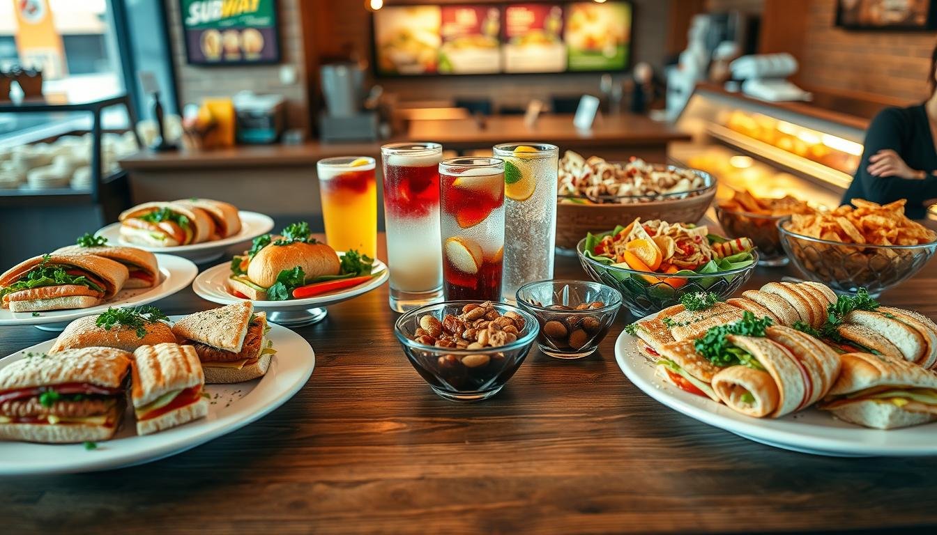 subway catering menu