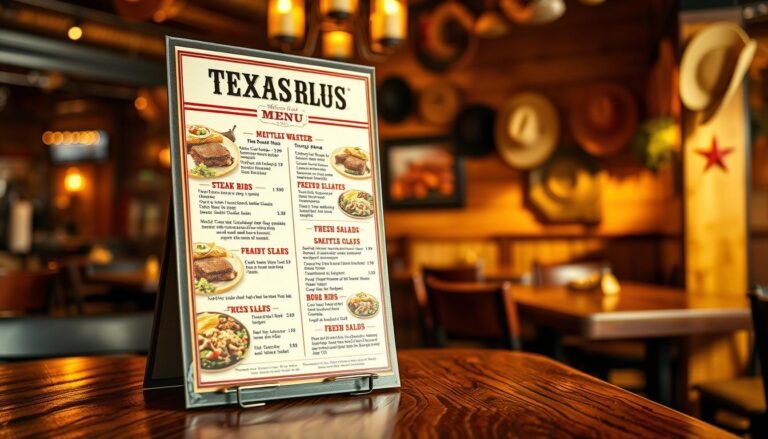 texas roadhouse menu