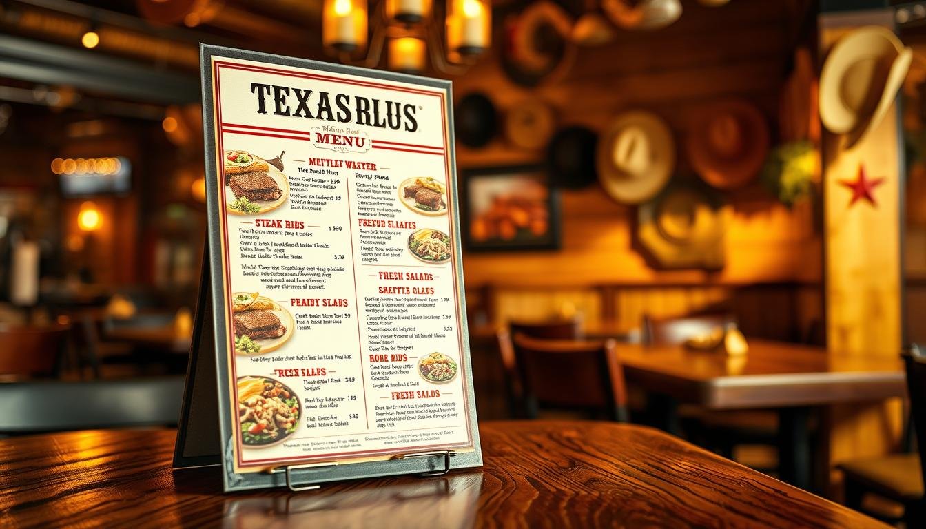 texas roadhouse menu