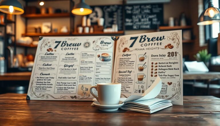 7 brew coffee parma heights menu