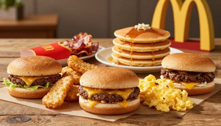McDonald's Breakfast Menu