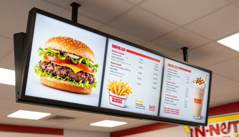 in n out menu