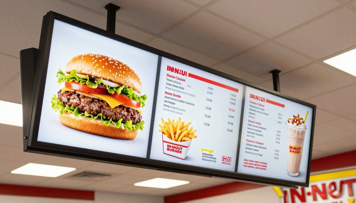 in n out menu