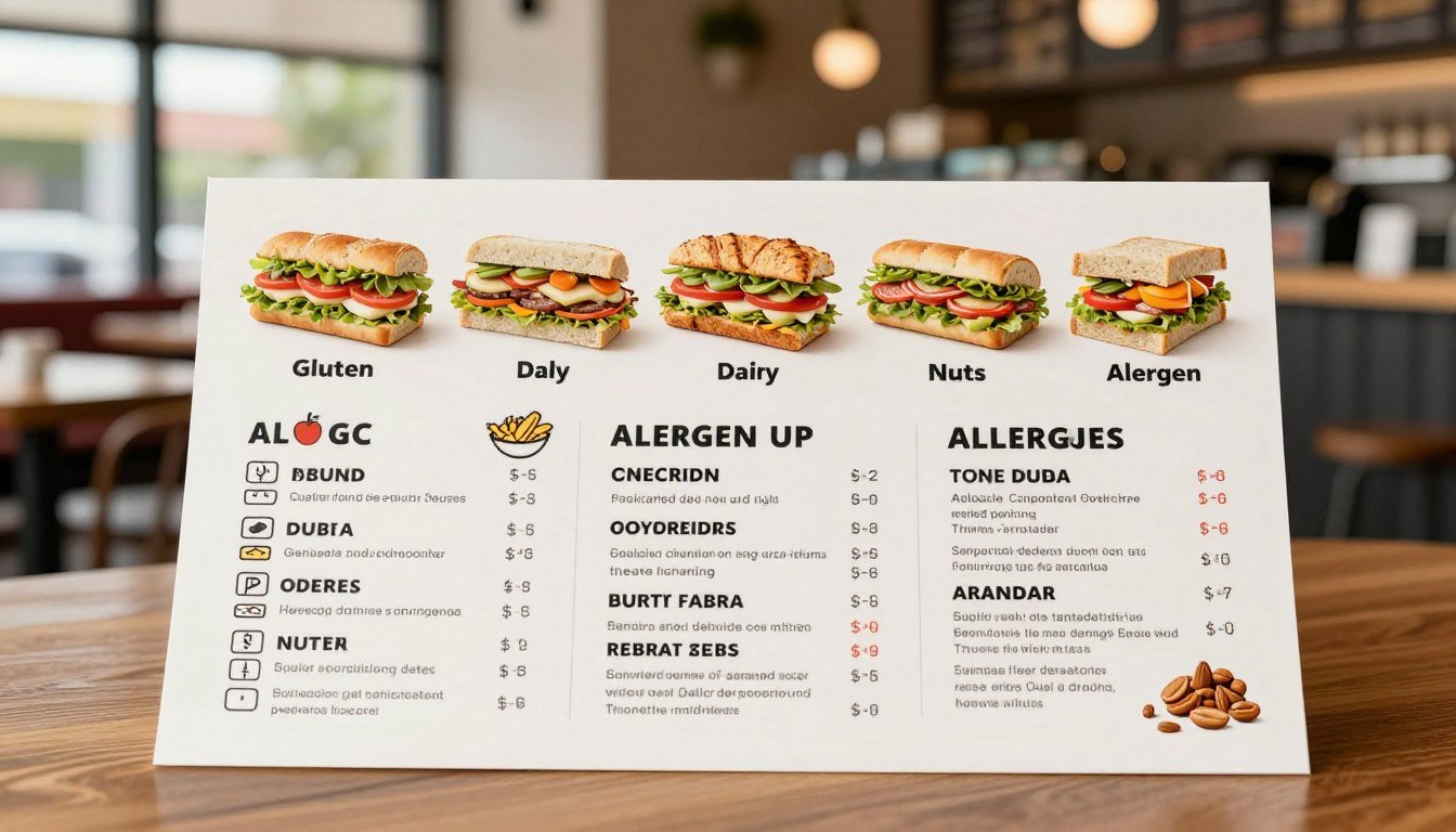 jimmy john's allergen menu