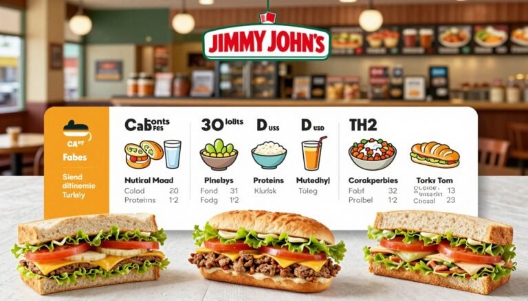 jimmy john's menu nutrition