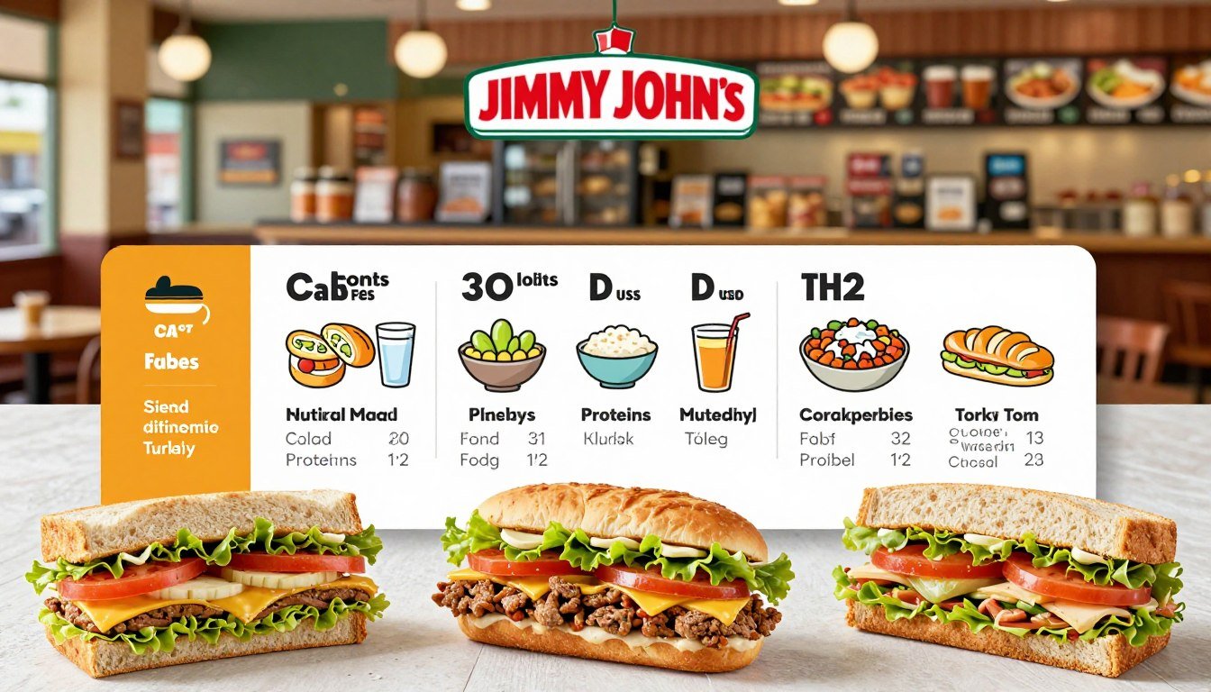 jimmy john's menu nutrition
