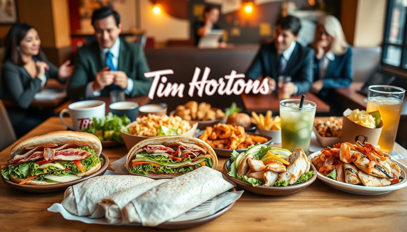tim hortons lunch menu